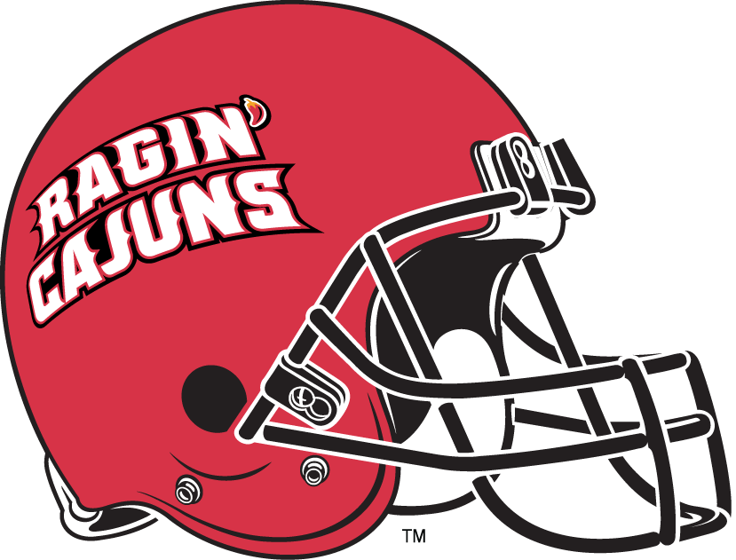 Louisiana Ragin Cajuns 2000-Pres Helmet Logo iron on transfers for fabric